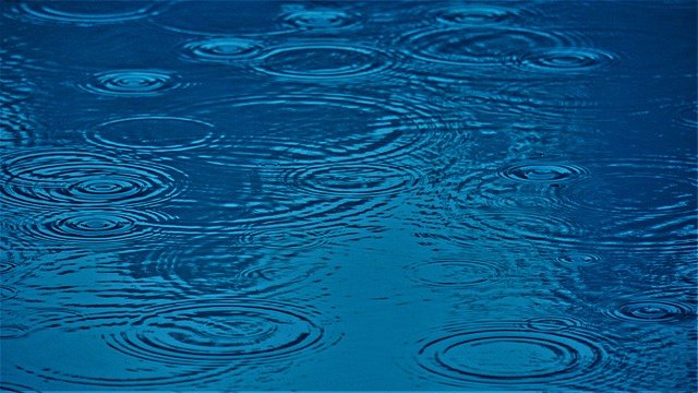 雨 焚き火