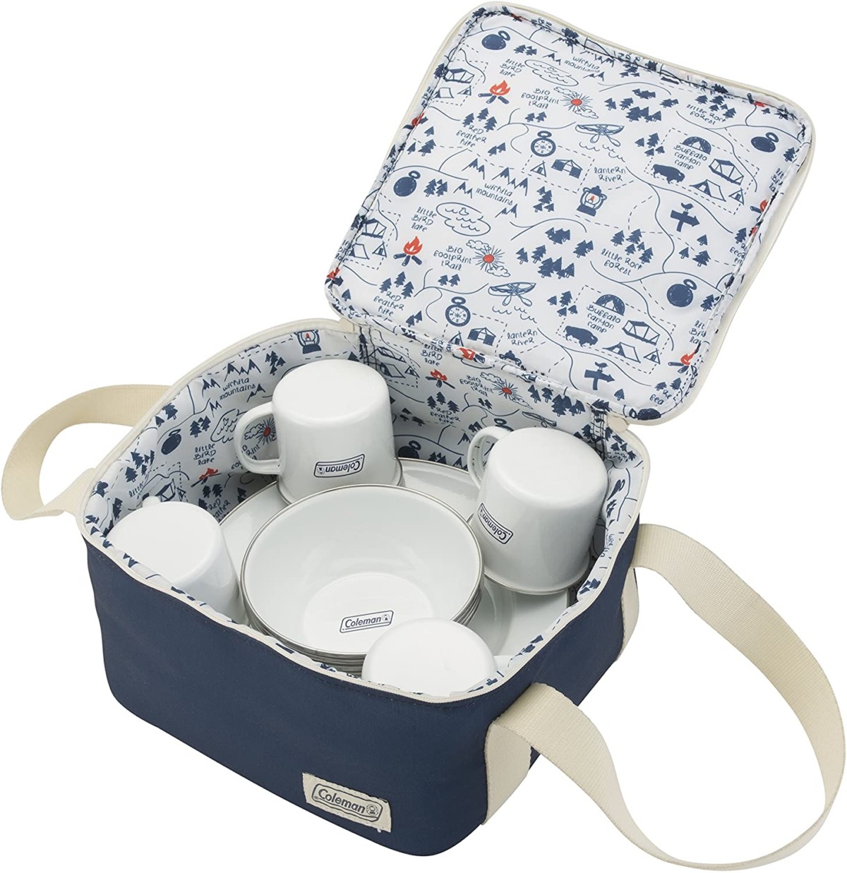 キャンプ 食器収納