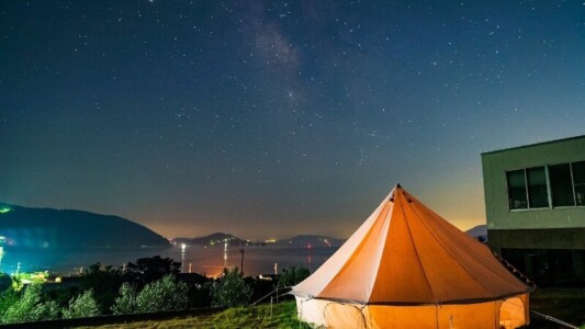 camp tiki-tiki 小豆島